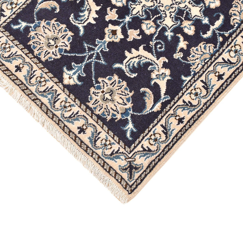 Tappeto Persero - Nain - 90 x 60 cm - blu scuro