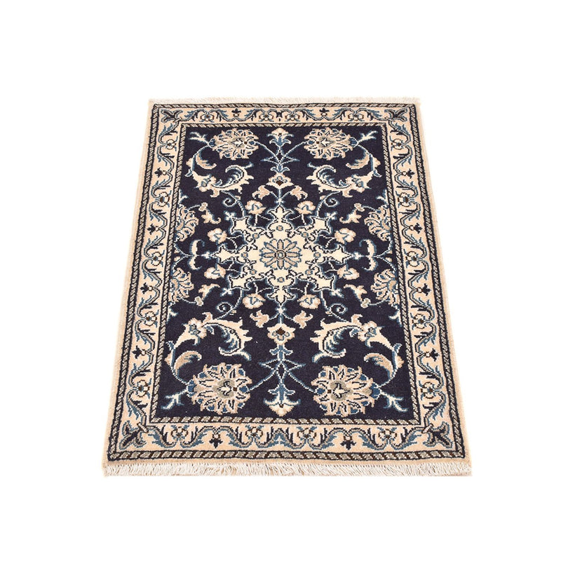 Tappeto Persero - Nain - 90 x 60 cm - blu scuro