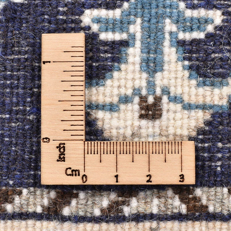 Tappeto Persero - Nain - 90 x 60 cm - blu scuro