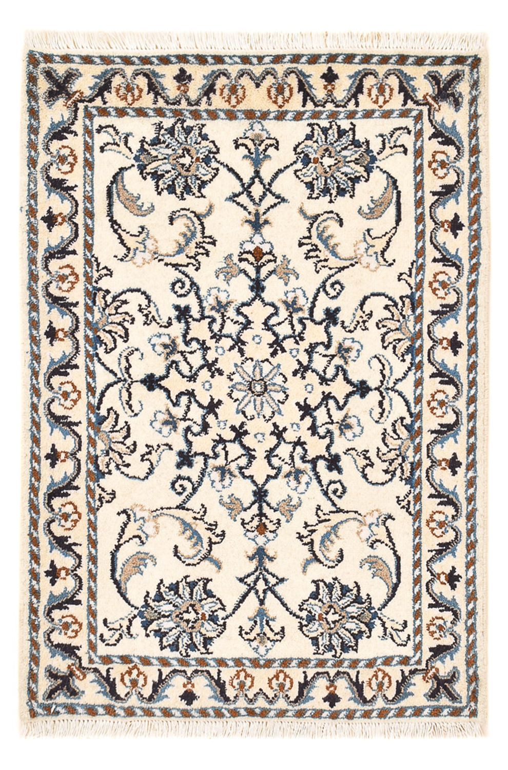 Tappeto Persero - Nain - 88 x 58 cm - crema