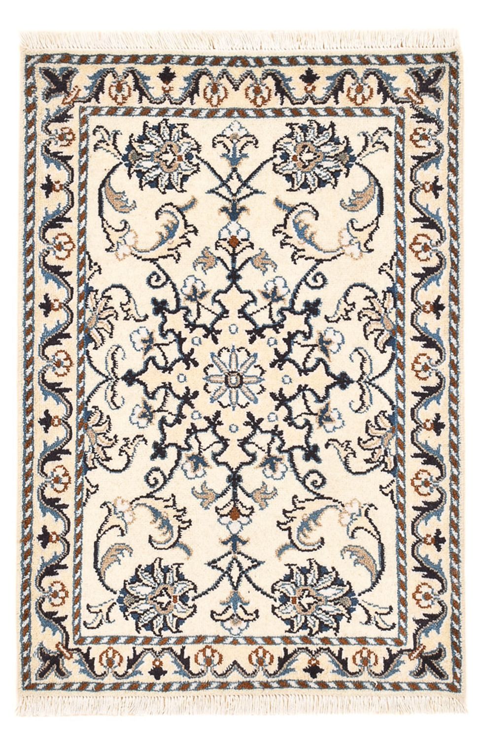 Tappeto Persero - Nain - 87 x 58 cm - crema