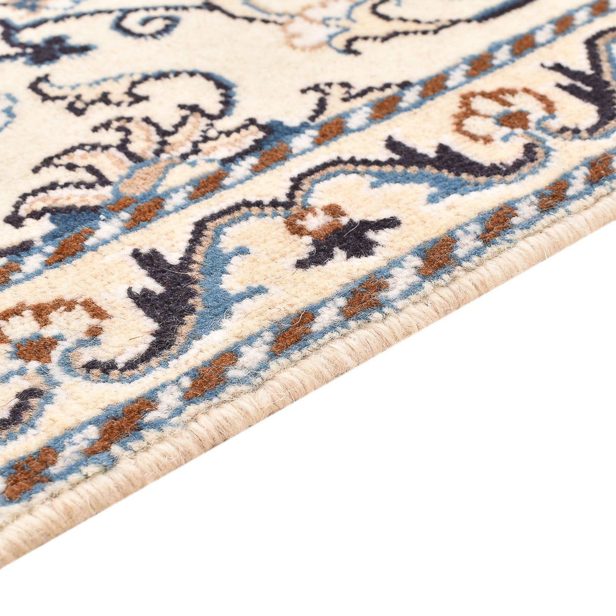 Tappeto Persero - Nain - 87 x 58 cm - crema