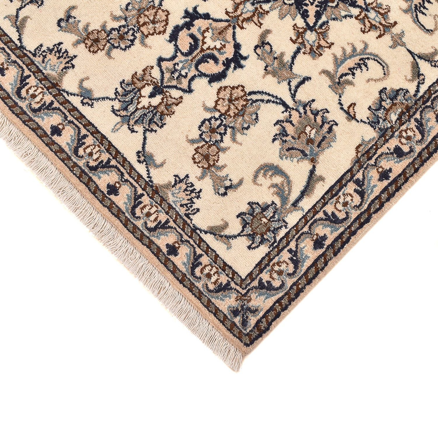 Tappeto corsia Tappeto Persero - Nain - 208 x 79 cm - bianco