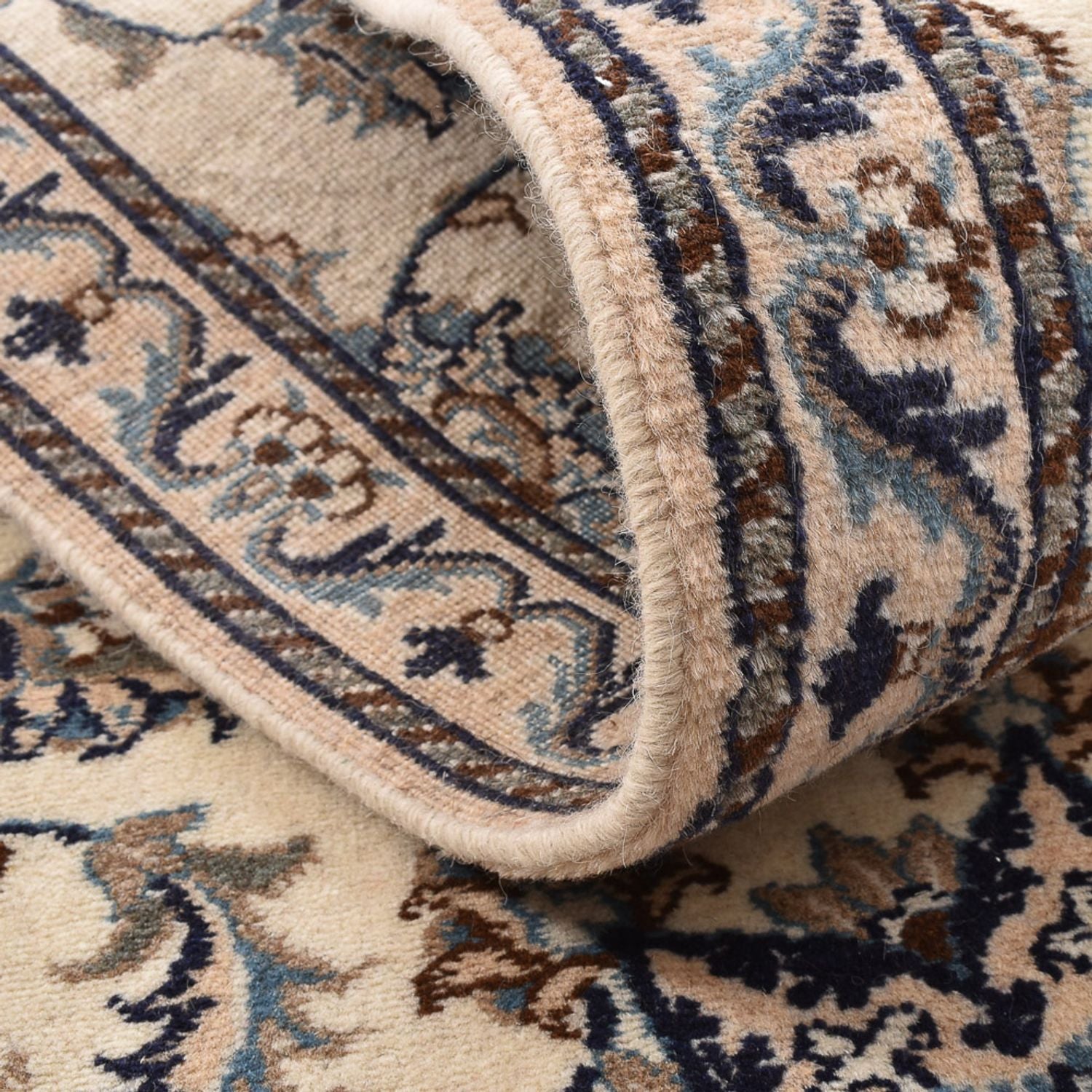 Tappeto corsia Tappeto Persero - Nain - 208 x 79 cm - bianco