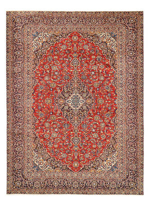 Tappeto Persero - Keshan - 392 x 285 cm - rosso
