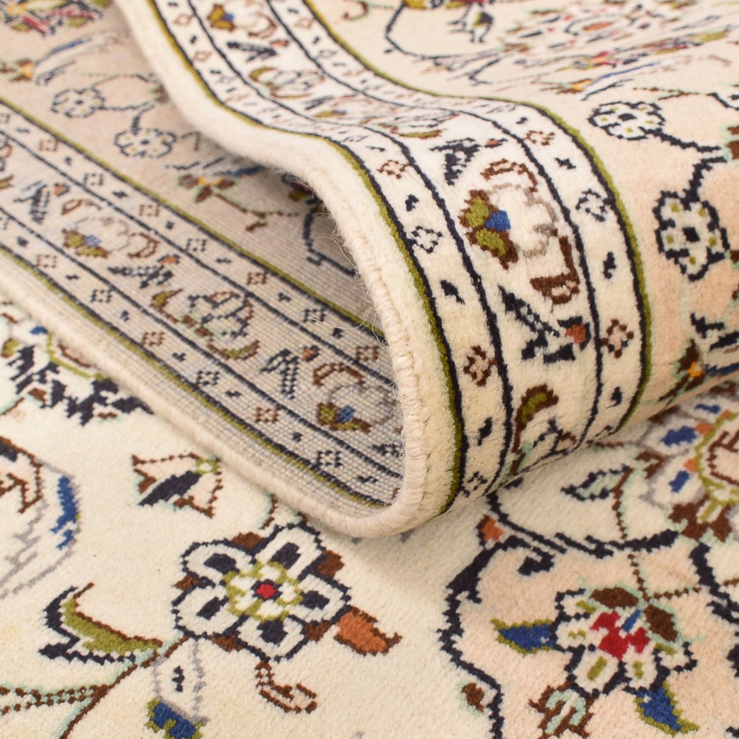 Tappeto Persero - Keshan - 290 x 197 cm - beige scuro