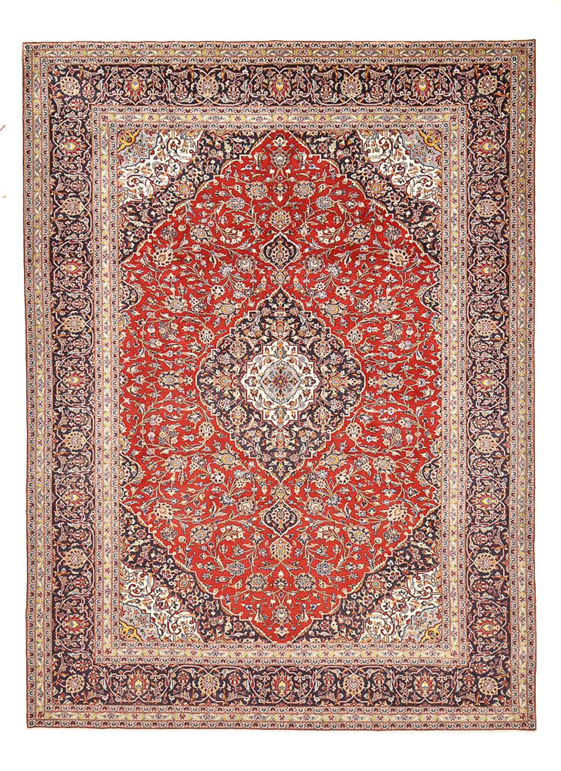 Tappeto Persero - Keshan - 416 x 297 cm - rosso