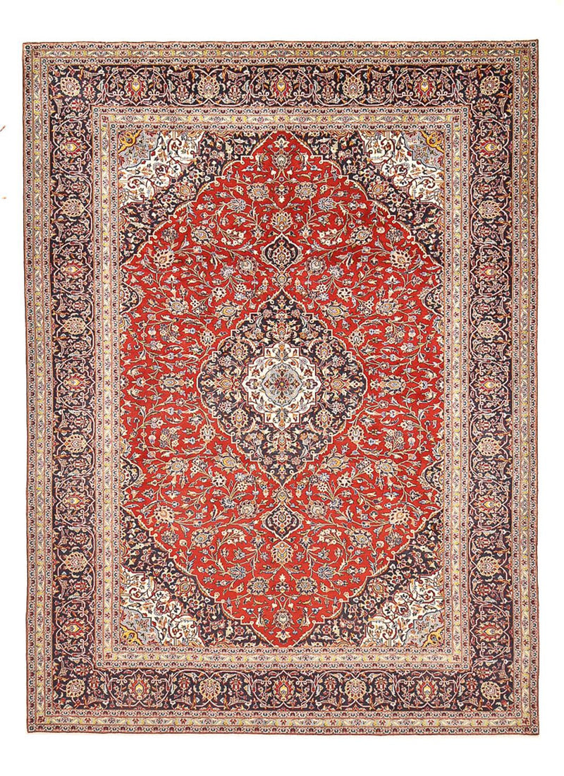 Tappeto Persero - Keshan - 416 x 297 cm - rosso