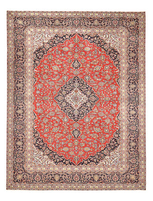 Tappeto Persero - Keshan - 398 x 304 cm - rosso