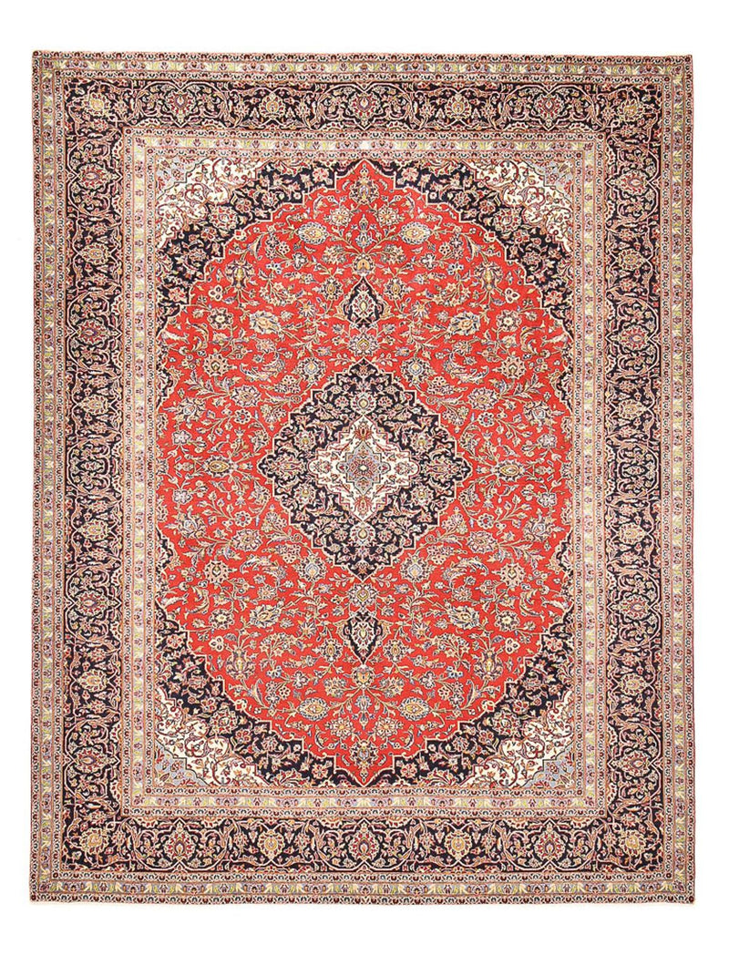 Tappeto Persero - Keshan - 398 x 304 cm - rosso