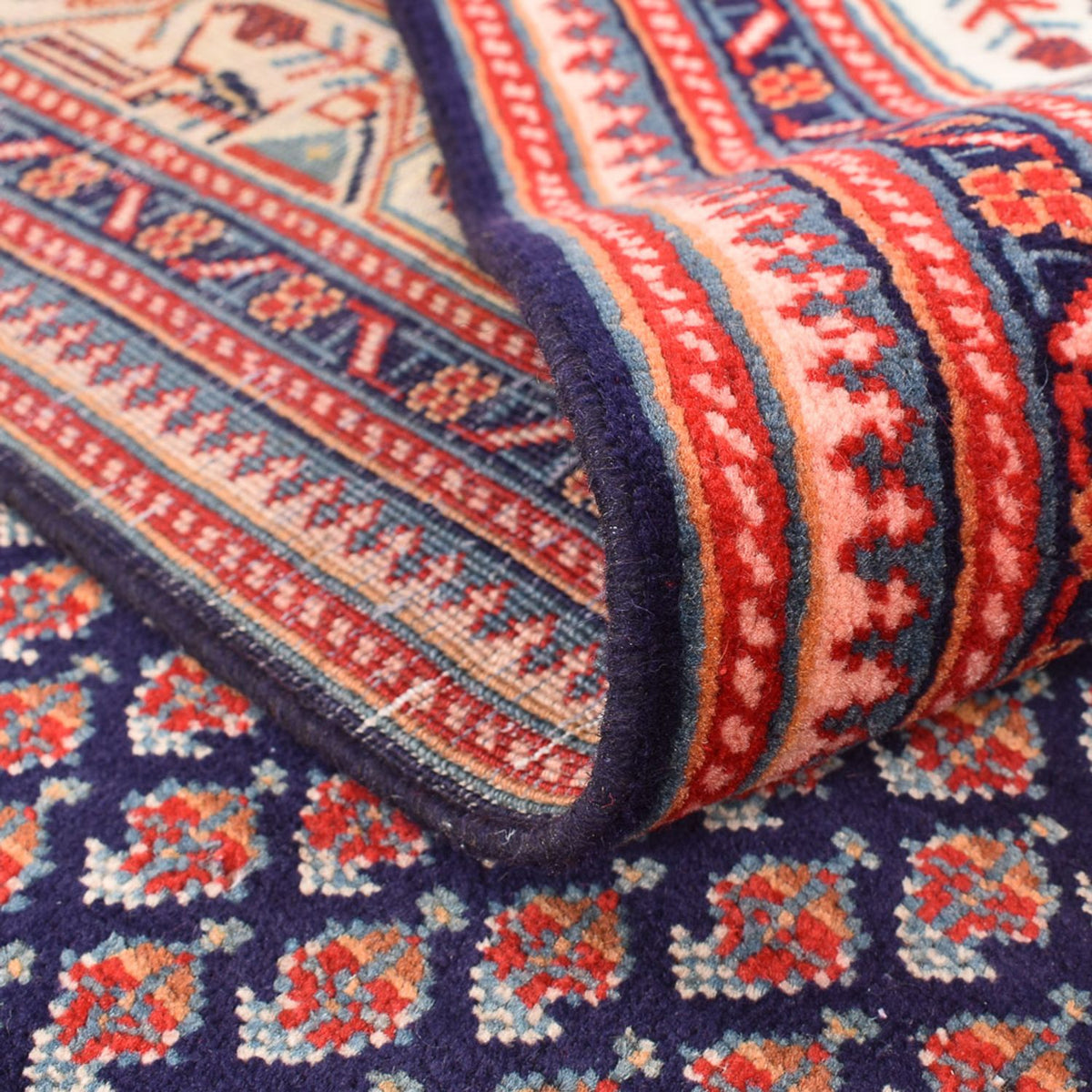 Tappeto Persero - Mir - 295 x 188 cm - rosso scuro