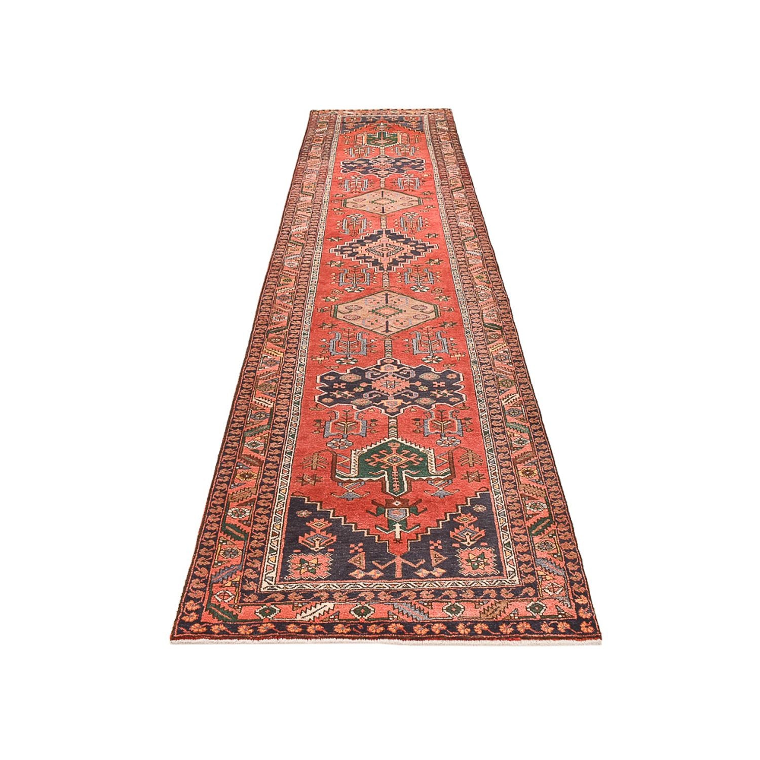 Tappeto corsia Tappeto Persero - Nomade - 445 x 105 cm - rosso chiaro