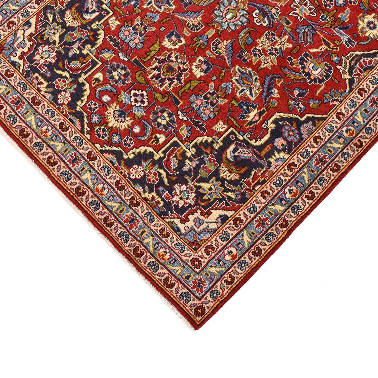Tappeto corsia Tappeto Persero - Keshan - 332 x 102 cm - rosso