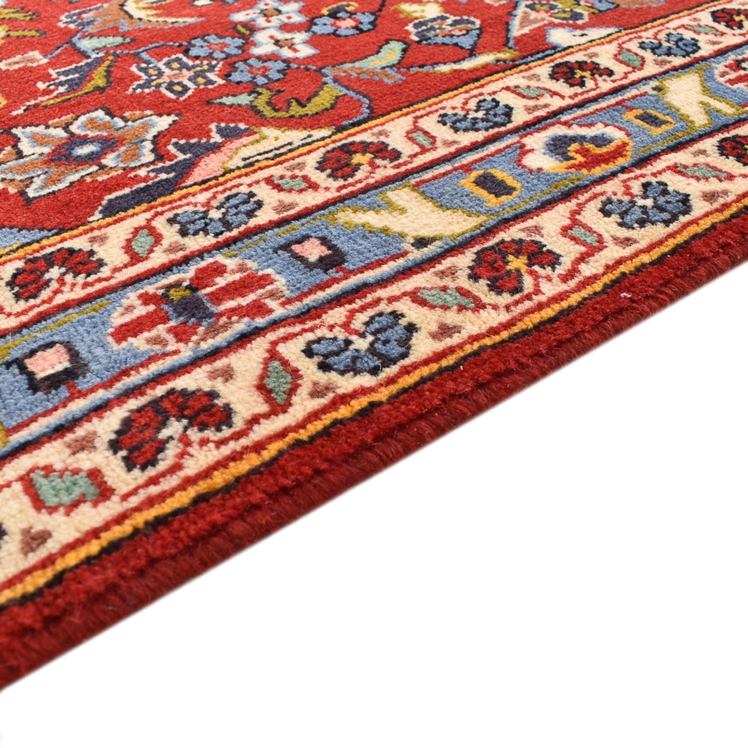 Tappeto corsia Tappeto Persero - Keshan - 332 x 102 cm - rosso