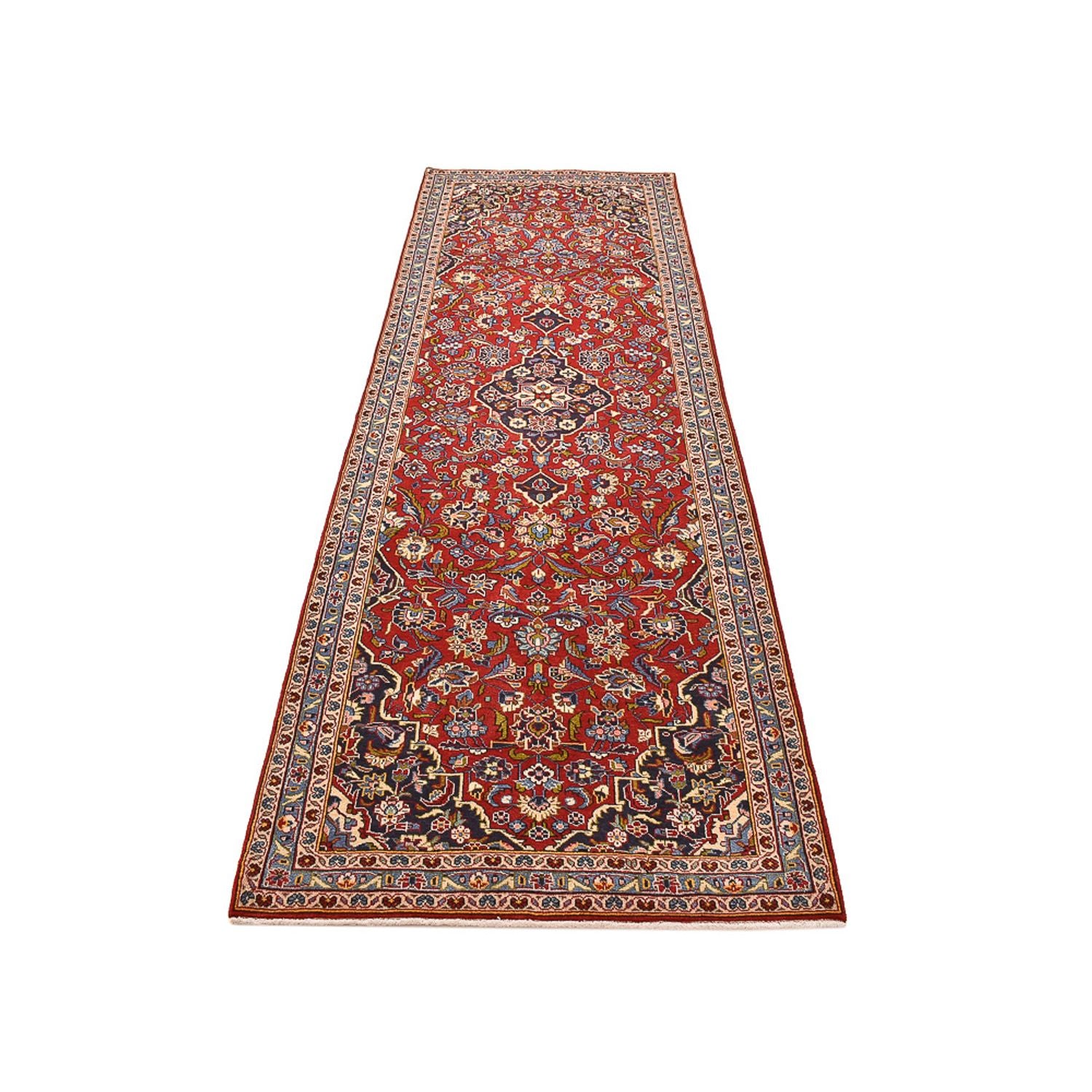 Tappeto corsia Tappeto Persero - Keshan - 332 x 102 cm - rosso