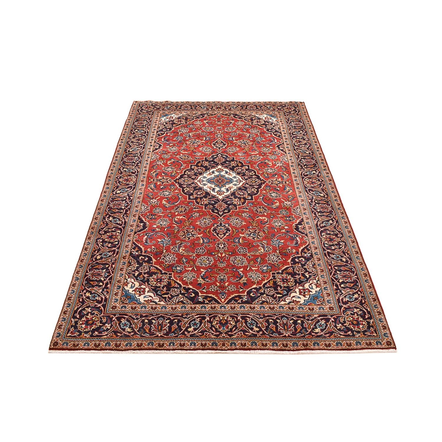 Tappeto Persero - Keshan - 253 x 150 cm - rosso