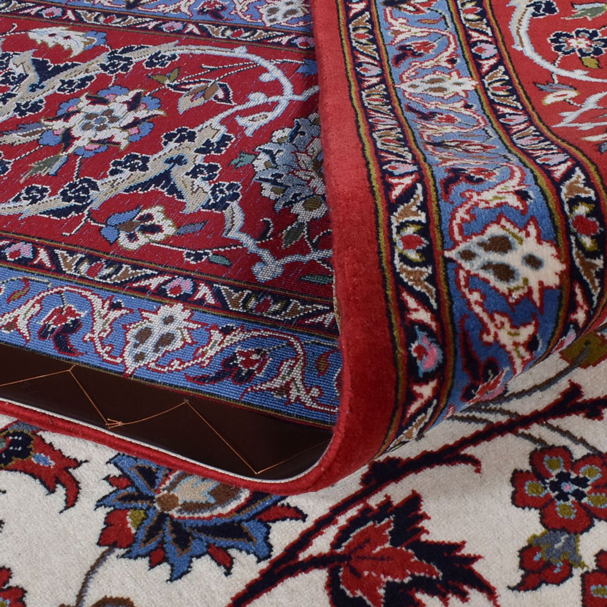 Tappeto Persero - Isfahan - Premio - 398 x 298 cm - ruggine