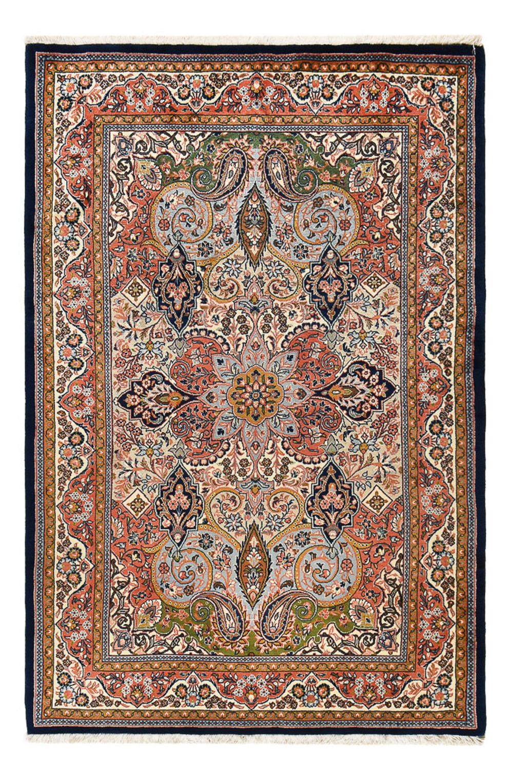 Tappeto Persero - Keshan - 206 x 140 cm - multicolore