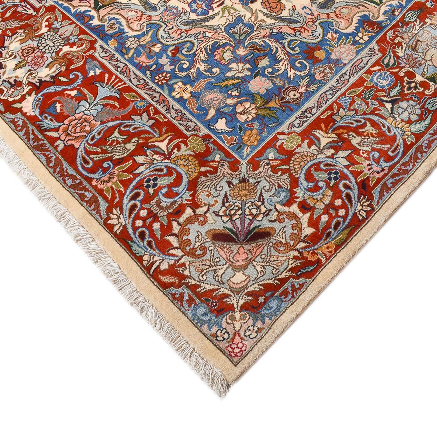 Tappeto Persero - Keshan - 373 x 259 cm - sabbia