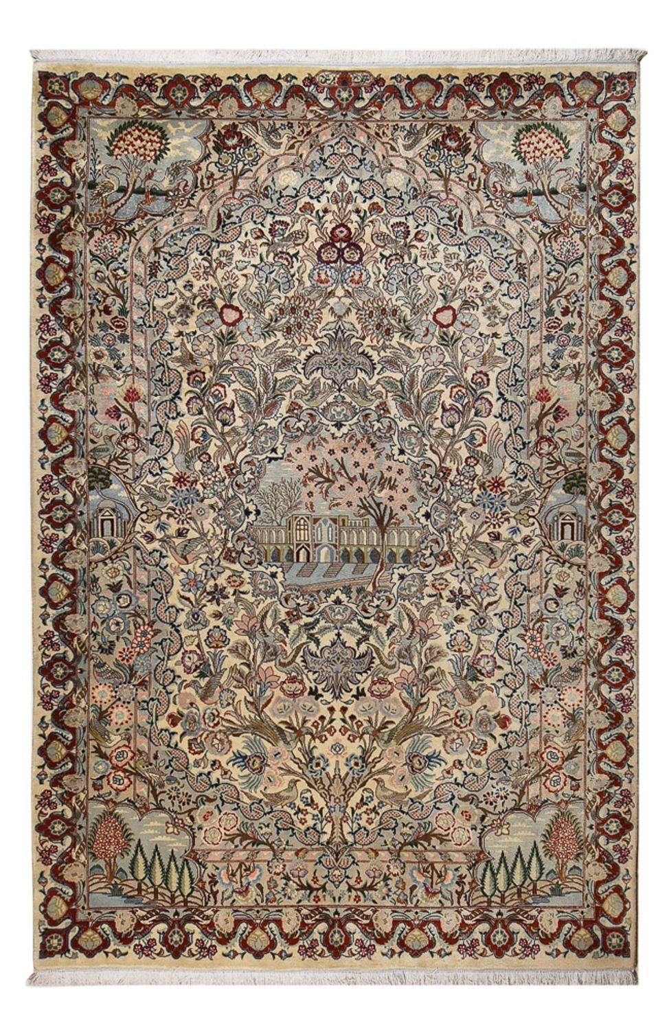 Tappeto Persero - Keshan - 301 x 201 cm - sabbia