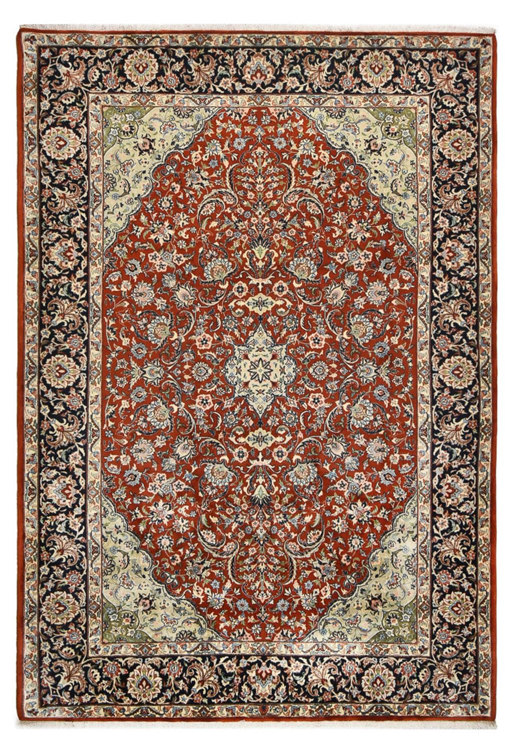 Tappeto Persero - Isfahan - Premio - 305 x 210 cm - rosso