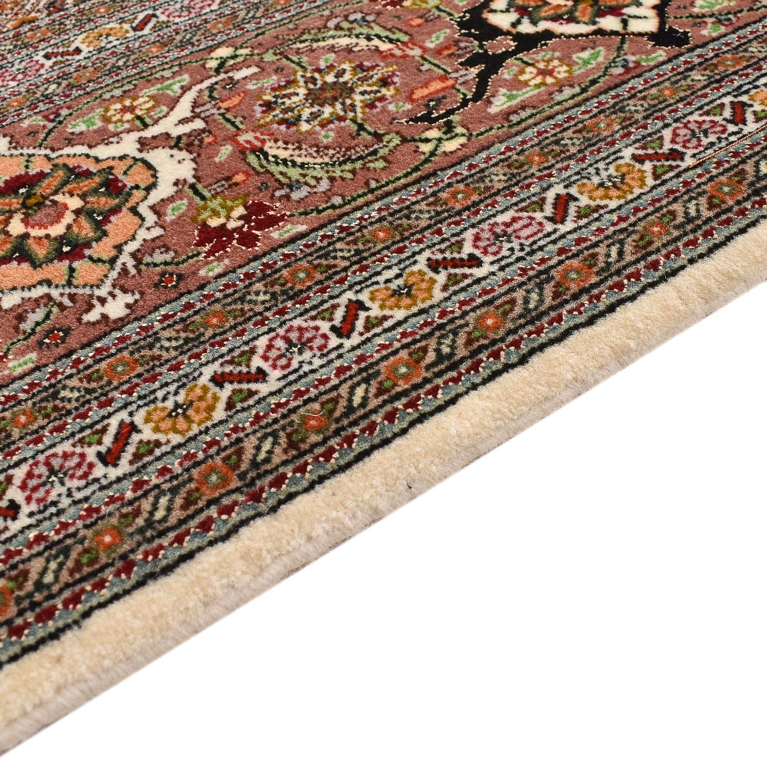Tappeto Persero - Tabriz - Reale - 284 x 184 cm - beige scuro
