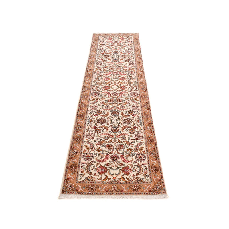 Tappeto corsia Tappeto Persero - Tabriz - Premio - 317 x 72 cm - beige