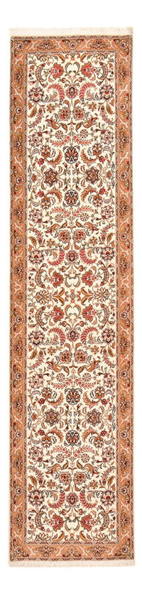 Tappeto corsia Tappeto Persero - Tabriz - Premio - 315 x 80 cm - beige