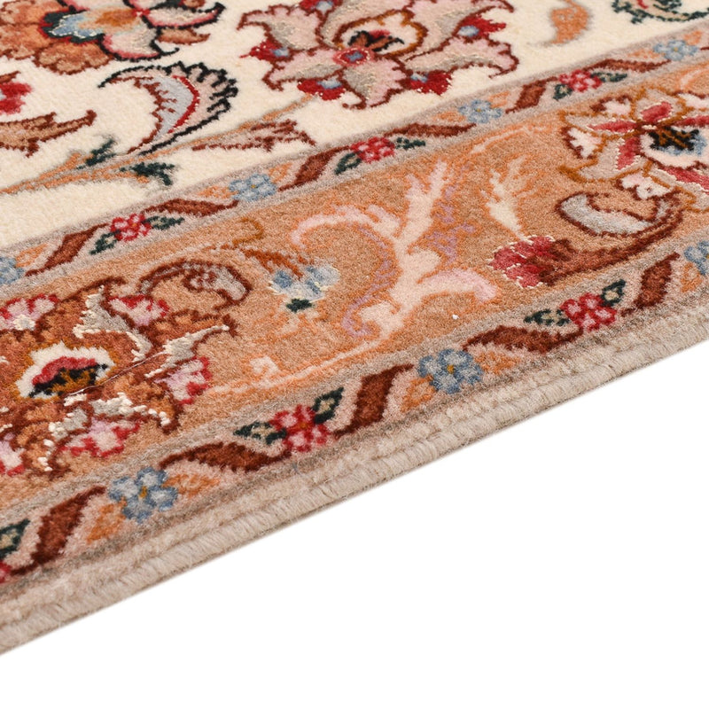 Tappeto corsia Tappeto Persero - Tabriz - Premio - 315 x 80 cm - beige