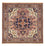 Tappeto Persero - Nomade quadrato  - 200 x 194 cm - rosso chiaro