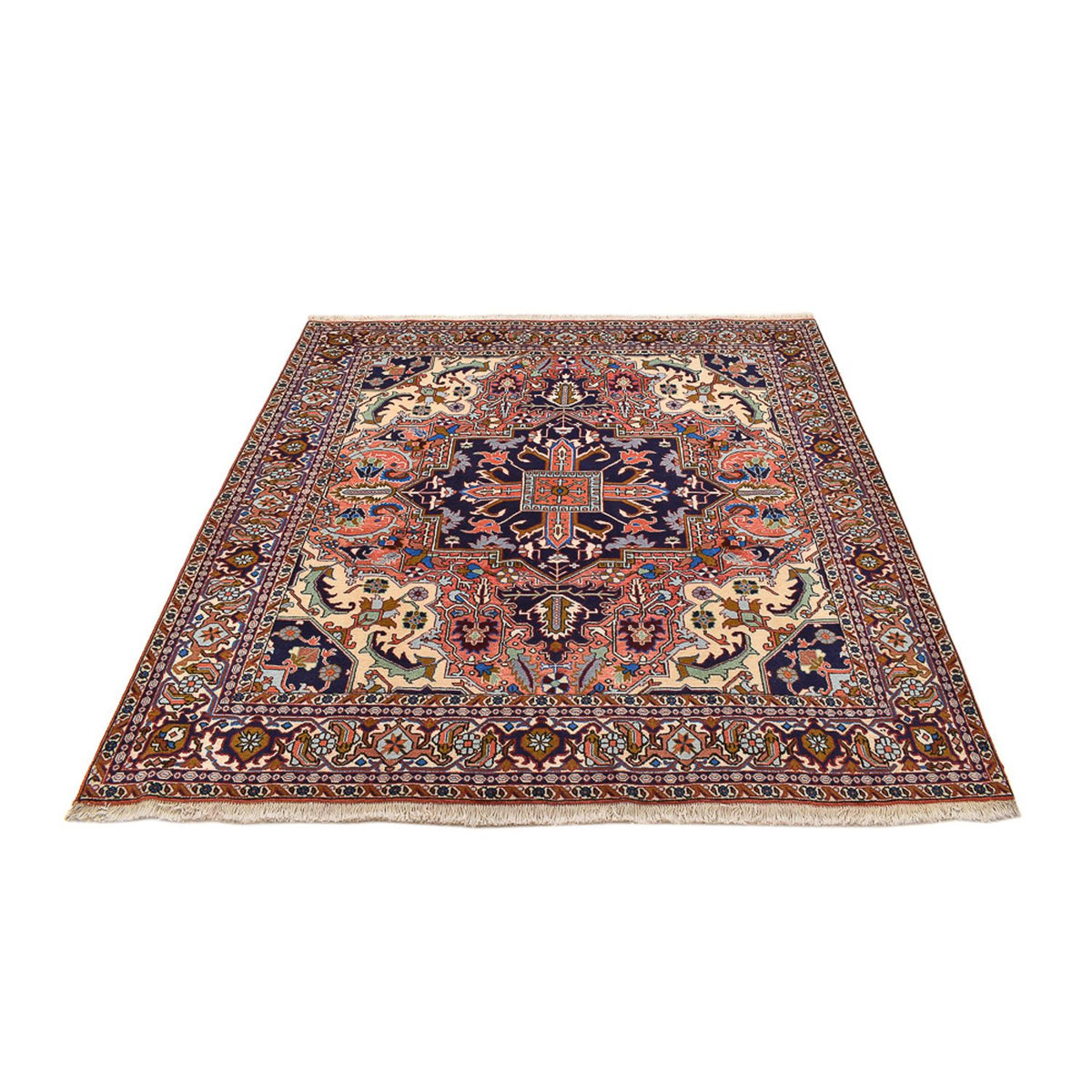 Tappeto Persero - Nomade quadrato  - 200 x 194 cm - rosso chiaro