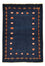 Tappeto Gabbeh - Loribaft Persero - 143 x 110 cm - blu scuro