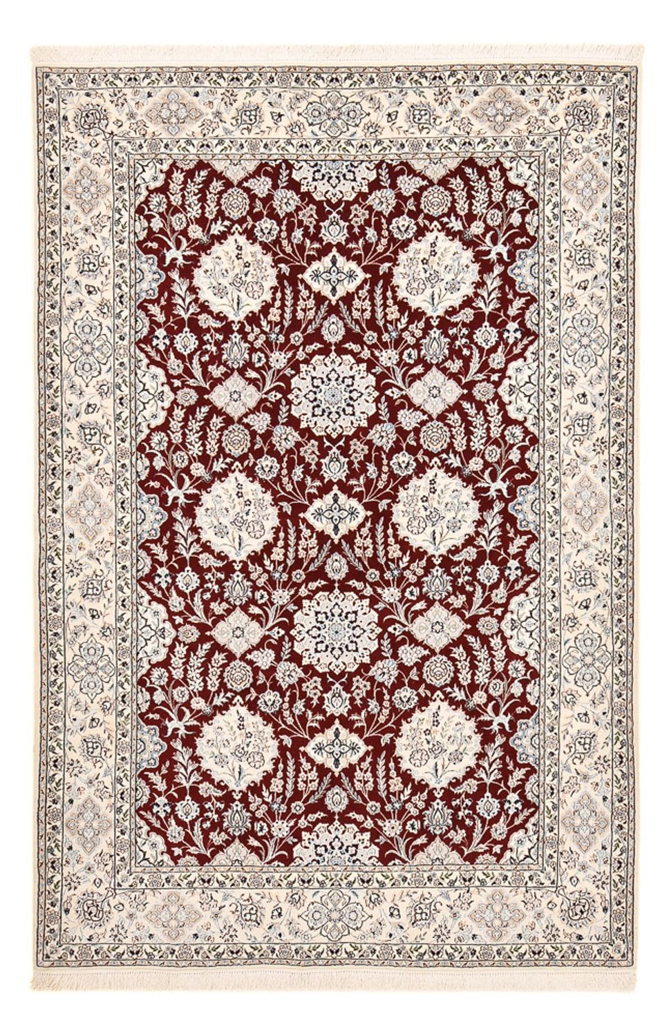 Tappeto Persero - Nain - Premio - 227 x 146 cm - rosso