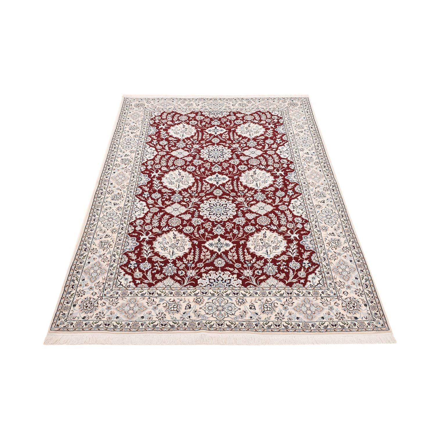 Tappeto Persero - Nain - Premio - 227 x 146 cm - rosso