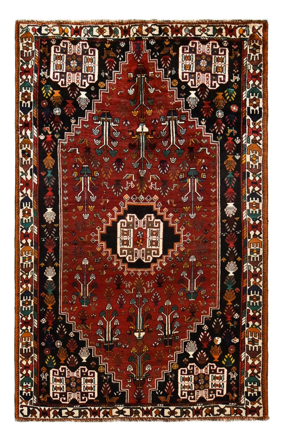 Tappeto Persero - Nomade - 252 x 160 cm - rosso scuro