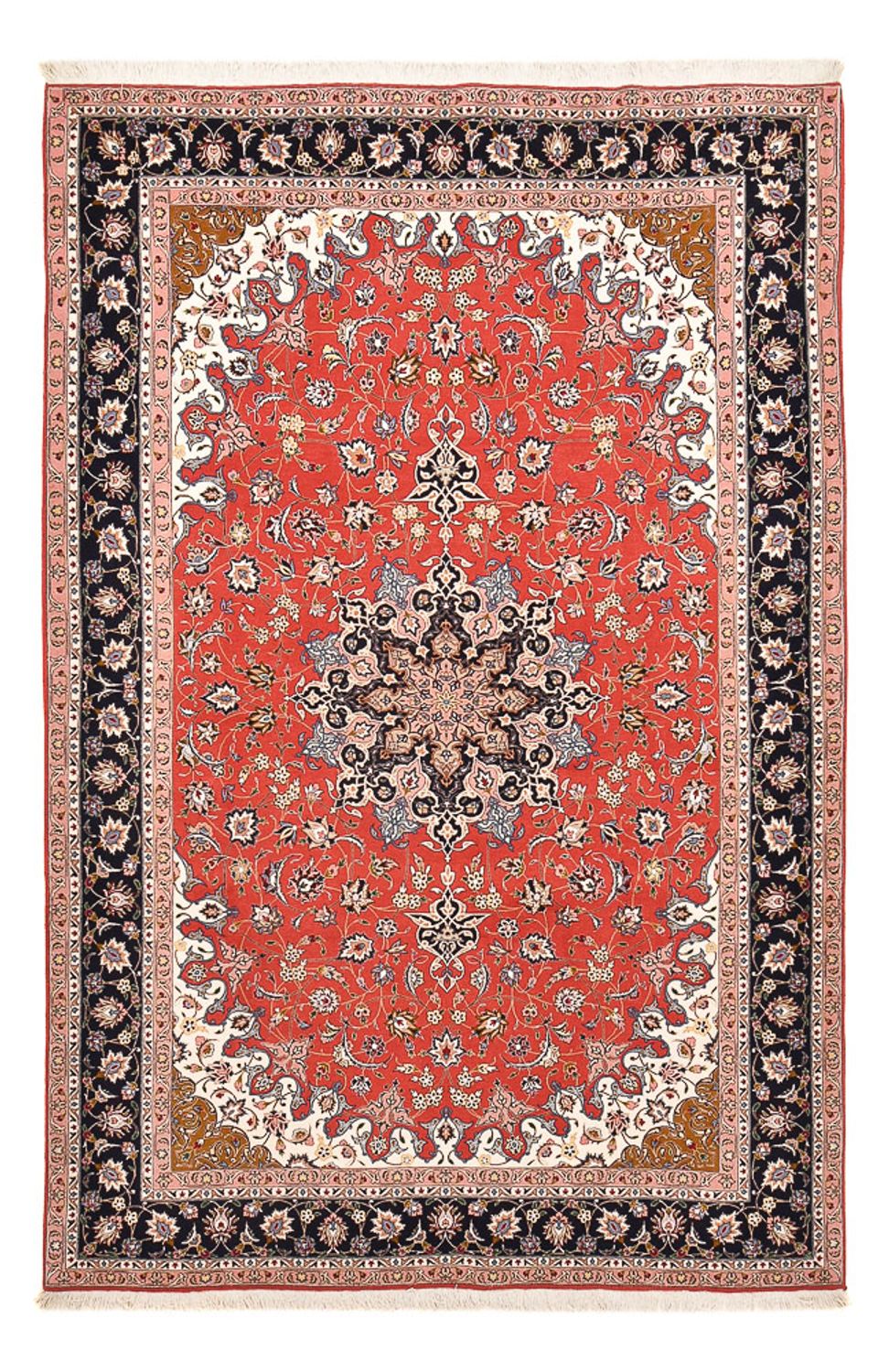 Tappeto Persero - Tabriz - Reale - 313 x 203 cm - rosso