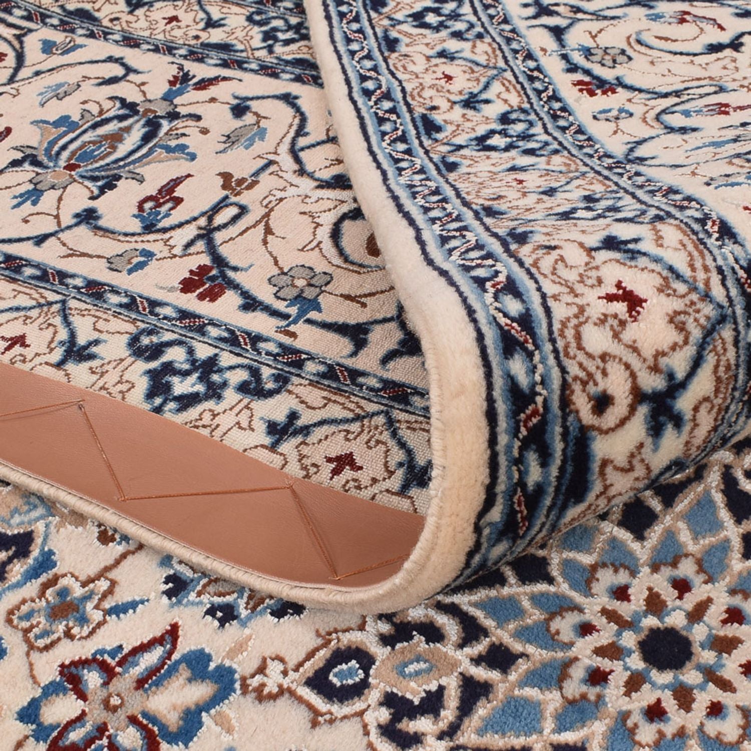 Tappeto Persero - Nain - Premio - 295 x 204 cm - crema