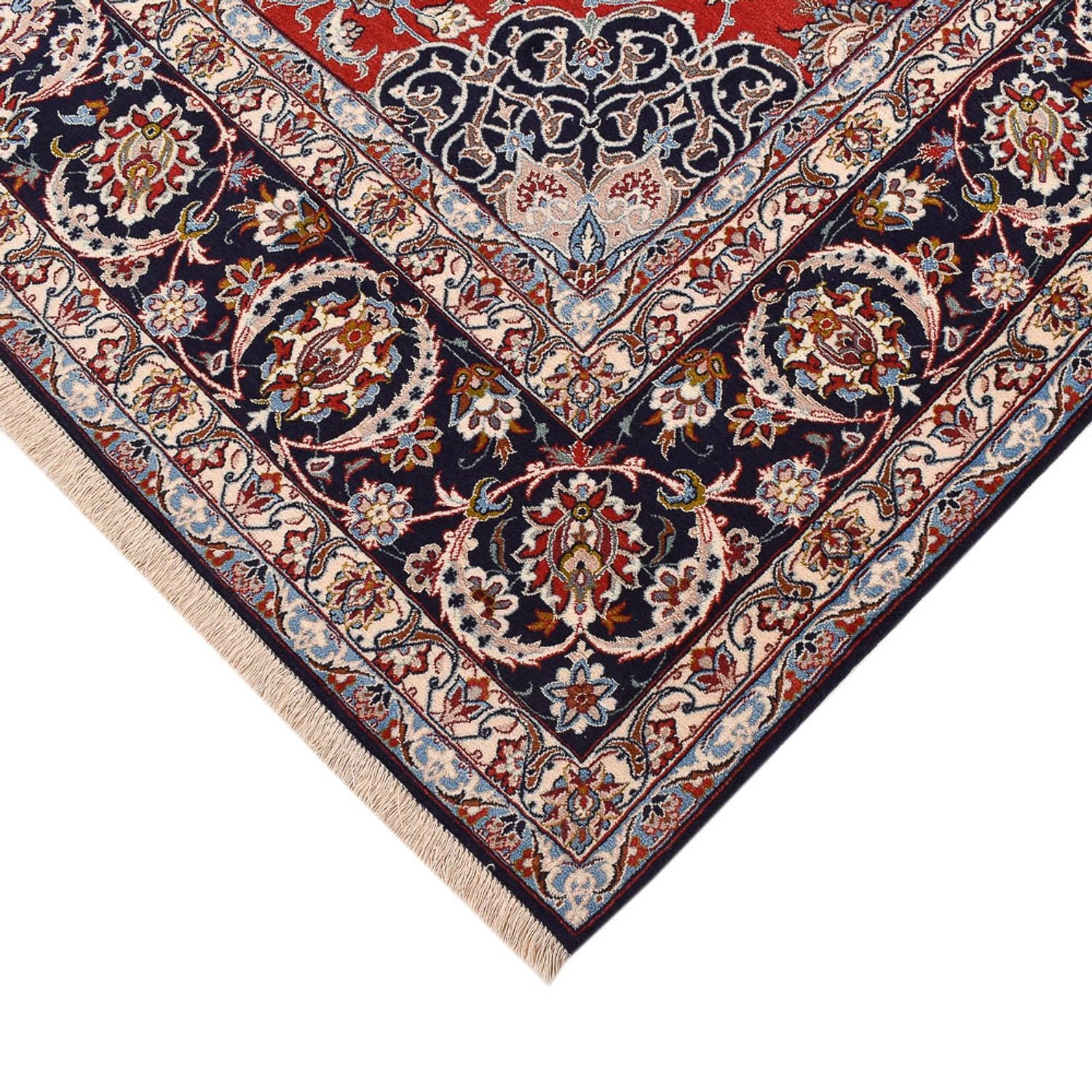 Tappeto Persero - Isfahan - Premio - 300 x 200 cm - rosso