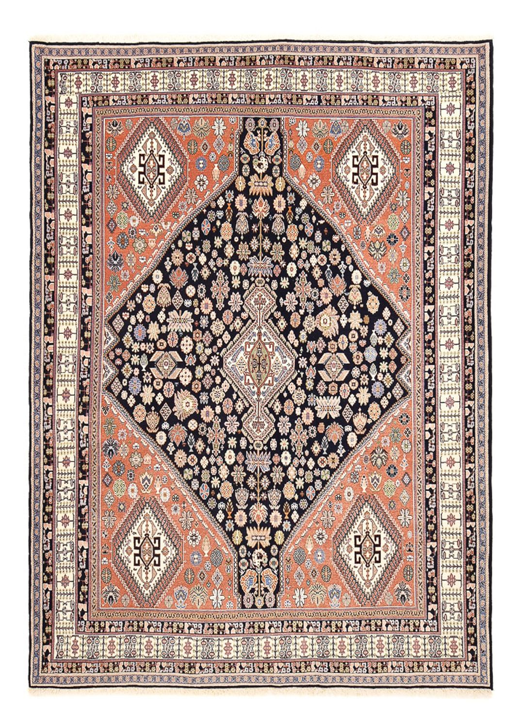 Tappeto Gabbeh - Kashkuli Persero - 285 x 205 cm - rosso chiaro