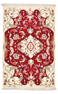 Tappeto Persero - Tabriz - Reale - 90 x 60 cm - rosso