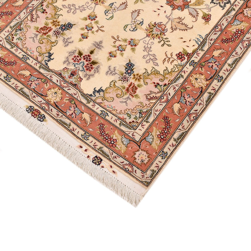 Tappeto corsia Tappeto Persero - Tabriz - Reale - 195 x 80 cm - beige