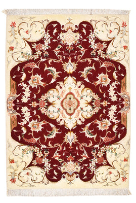 Tappeto Persero - Tabriz - Reale - 90 x 60 cm - rosso