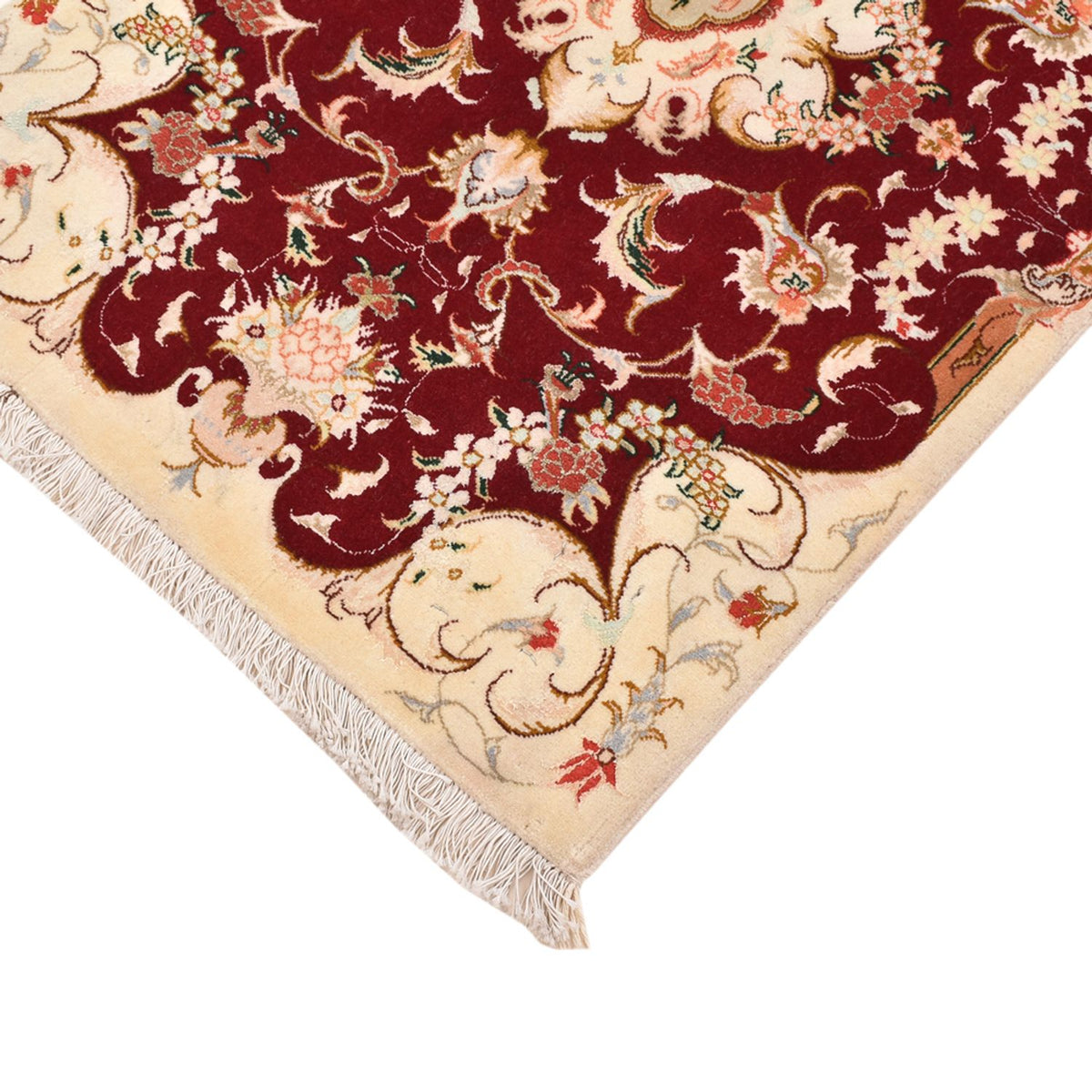 Tappeto Persero - Tabriz - Reale - 90 x 60 cm - rosso