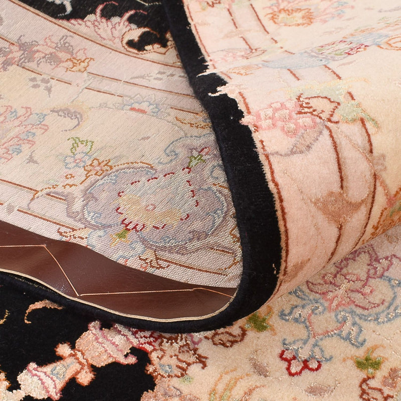 Tappeto Persero - Tabriz - Reale - 251 x 165 cm - blu scuro