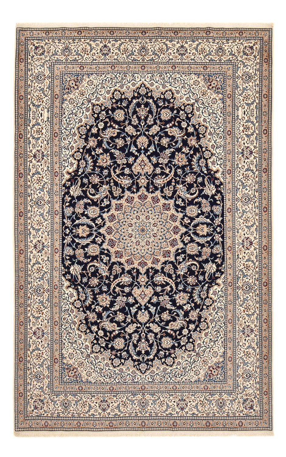 Tappeto Persero - Nain - Premio - 314 x 200 cm - blu scuro