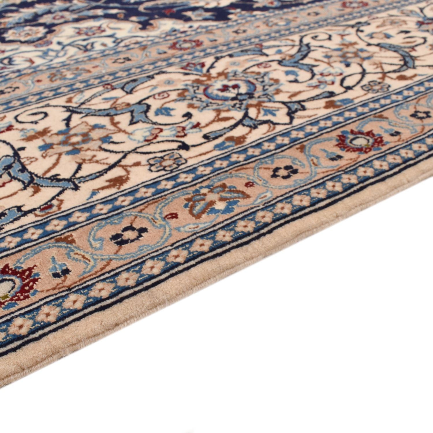 Tappeto Persero - Nain - Premio - 314 x 200 cm - blu scuro