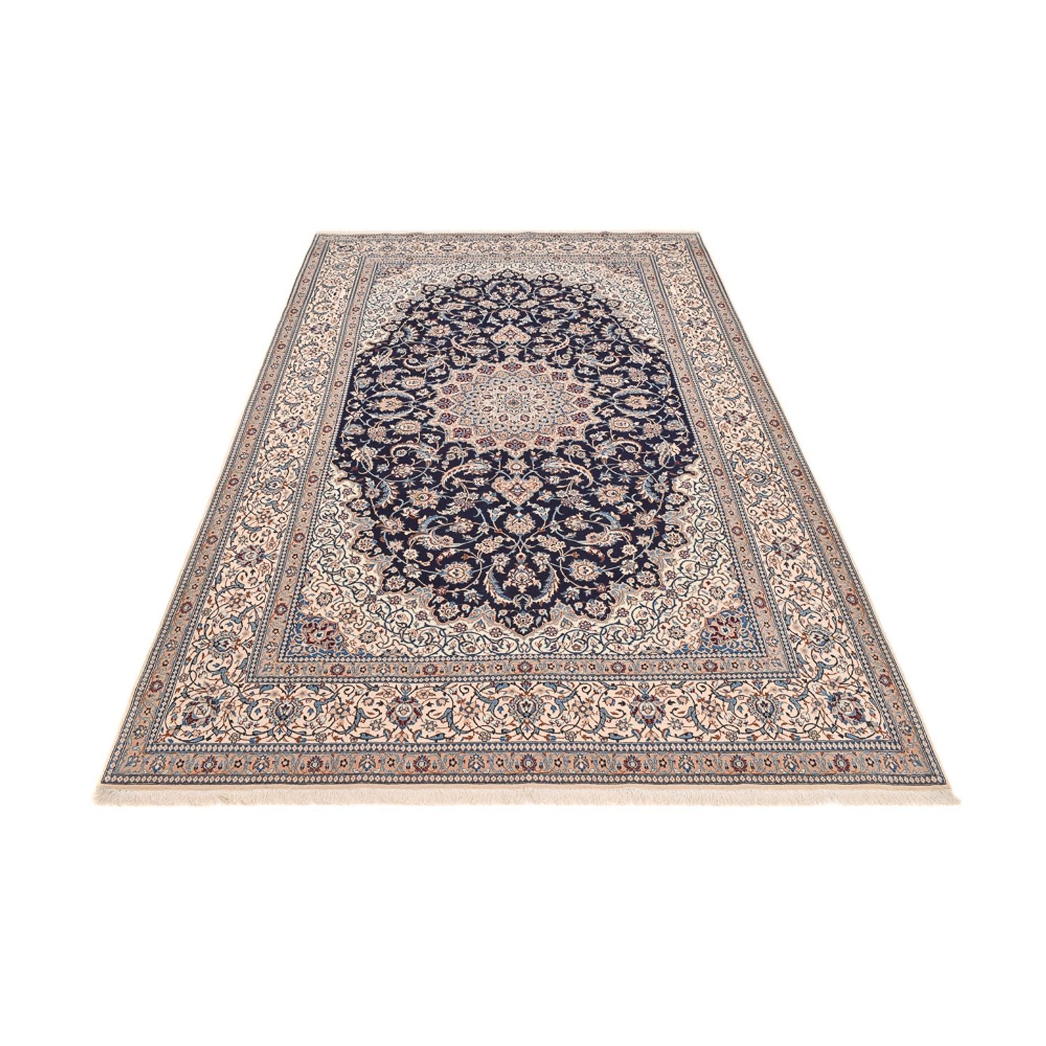 Tappeto Persero - Nain - Premio - 314 x 200 cm - blu scuro
