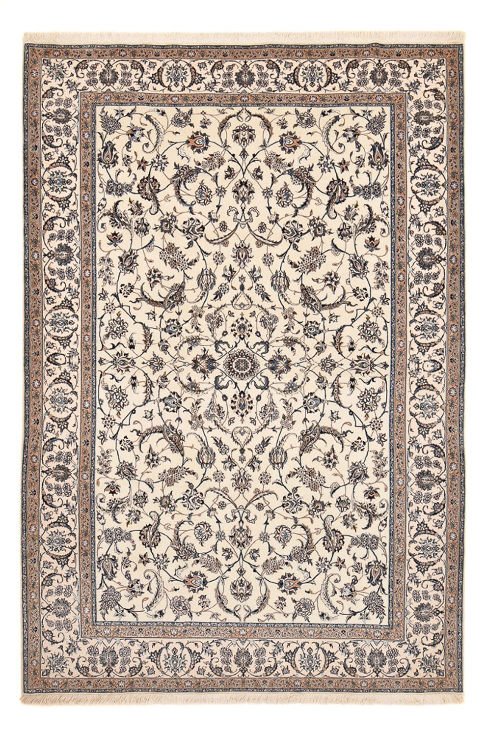 Tappeto Persero - Nain - Premio - 344 x 213 cm - crema