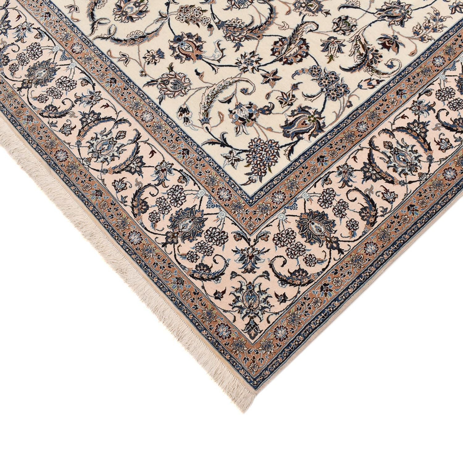 Tappeto Persero - Nain - Premio - 344 x 213 cm - crema