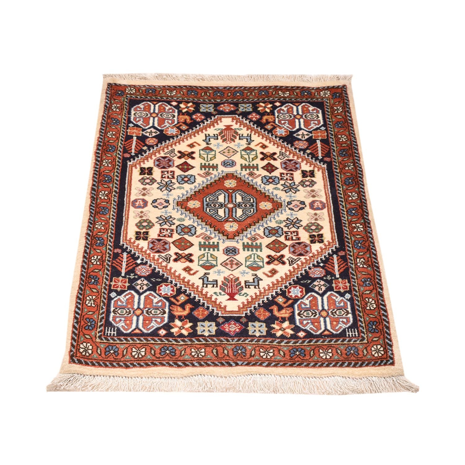 Tappeto Gabbeh - Kashkuli Persero - 95 x 64 cm - multicolore